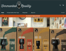 Tablet Screenshot of fermentedreality.com